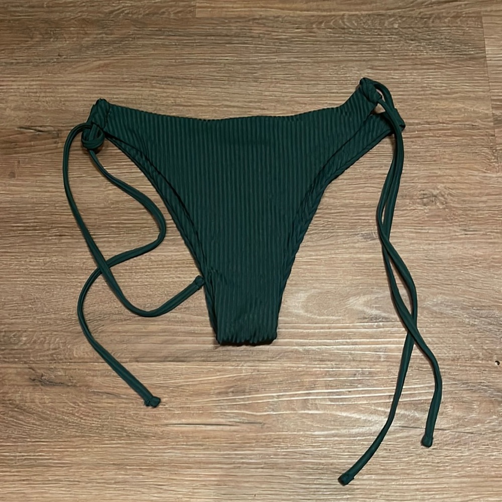 Women’s Dark Green Bathing Suit Bottoms